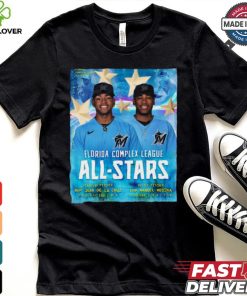 Official RHP Juan De La Cruz and LHP Manuel Medina Florida Complex League All Stars shirt