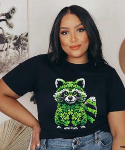 Official Raccoon Shamrocks St Patricks Day Raccoon T Shirt