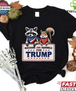 Official Raccoons And Squirrels P’nut The Squirrel Justice For P’nut Shirt