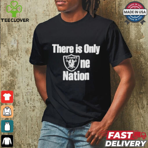 Official Raiders There Is Only One Nation Shirt