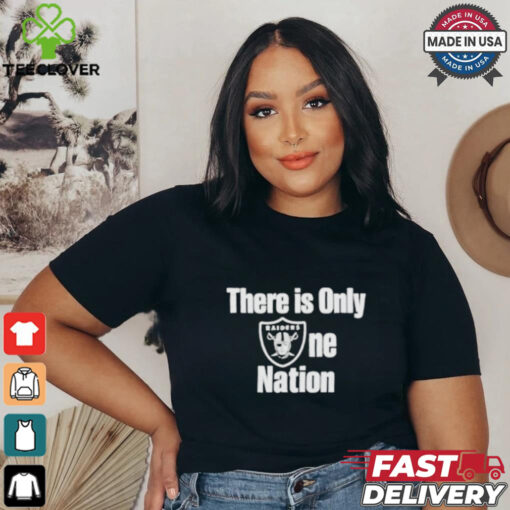 Official Raiders There Is Only One Nation Shirt