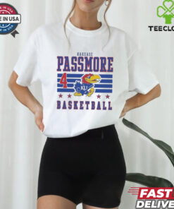 Official Rakease Passmore Kansas Jayhawks Baseball Rally NIL Striped Shirt