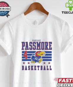 Official Rakease Passmore Kansas Jayhawks Baseball Rally NIL Striped Shirt