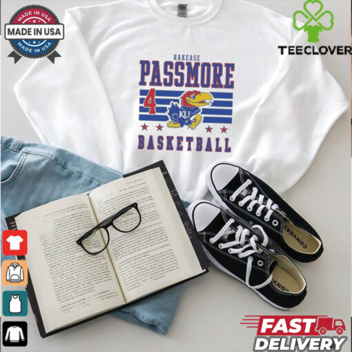 Official Rakease Passmore Kansas Jayhawks Baseball Rally NIL Striped Shirt