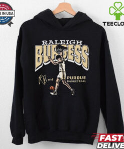Official Raleigh Burgess Illustrated Purdue Boilermakers Basketball Signature t shirt