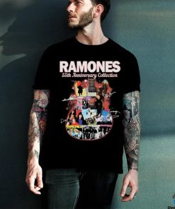 Official Ramones 55th Anniversary Collection Signatures hoodie, sweater, longsleeve, shirt v-neck, t-shirt