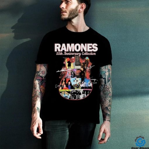 Official Ramones 55th Anniversary Collection Signatures hoodie, sweater, longsleeve, shirt v-neck, t-shirt