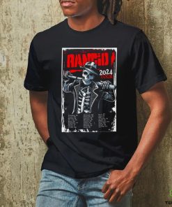 Official Rancid 2024 Tour Poster shirt