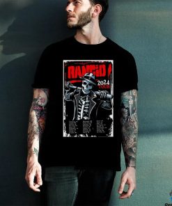 Official Rancid 2024 Tour Poster shirt