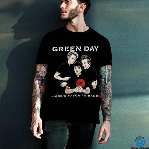 Official Rare Green Day God’s Favorite Band Shirt