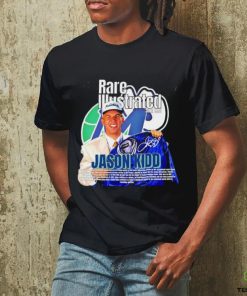 Official Rare Illustrated June 1994 Jason Kidd Signature T shirt