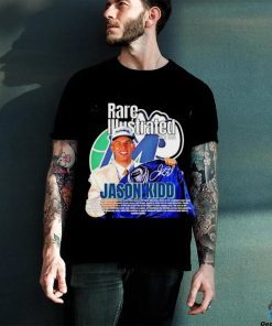 Official Rare Illustrated June 1994 Jason Kidd Signature T shirt