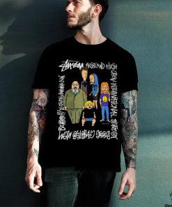 Official Rare Vintage Stussy Beavis and Butt Head Shirt