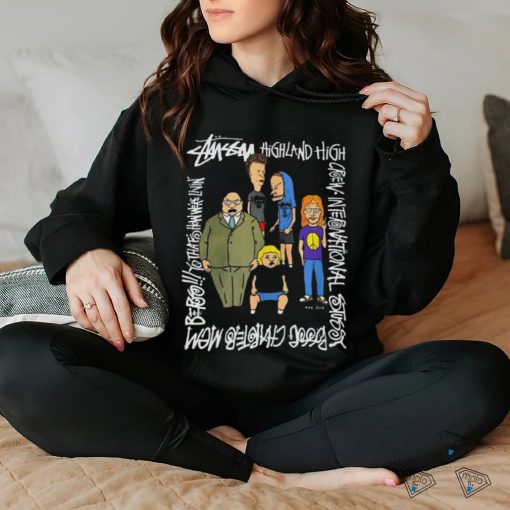 Official Rare Vintage Stussy Beavis and Butt Head Shirt