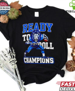 Official Ready To Roll Champions Detroit Lions player shirt