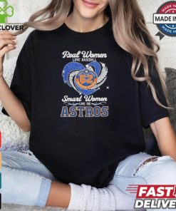 Official Real Women Love Baseball Smart Women Love The Houston Astros 62 Years 1962 2024 Shirt