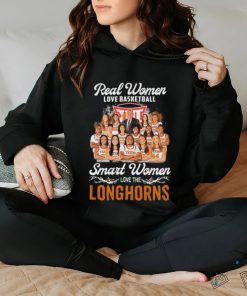 Official Real Women Love Basketball Smart Women Love The Texas Longhorns Women’s Basketball 2024 Shirt
