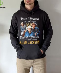 Official Real Women Love Country Music Smart Women Love Alan Jackson Shirt