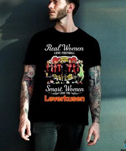 Official Real Women Love Football Smart Women Love The Bayer Leverkusen Champions Signatures Shirt