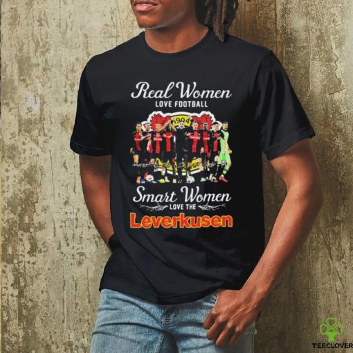 Official Real Women Love Football Smart Women Love The Bayer Leverkusen Champions Signatures Shirt