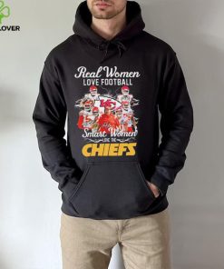 Official Real Women Love Football Smart Women Love The Chiefs 2022 Signatures Shirt