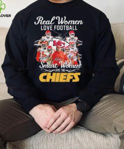 Official Real Women Love Football Smart Women Love The Chiefs 2022 Signatures Shirt