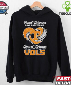Official Real Women Love Football Smart Women Love The Tennessee Volunteers Heart Diamond T shirts