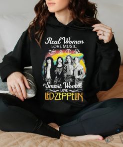 Official Real Women Love Music Smart Women Love Led Zeppelin shirt