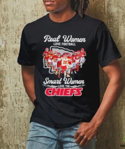 Official Real Women love Football Smart Women love the Kansas City Chiefs 2023 Signatures Shirt