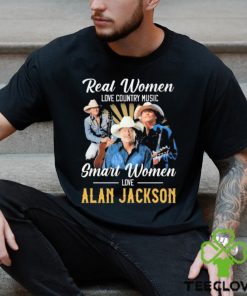 Official Real Women love country Music smart Women love Alan Jackson shirt