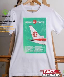 Official Red Clay Strays X Soundwaves Creative Tour 2024 Poster T Shirt