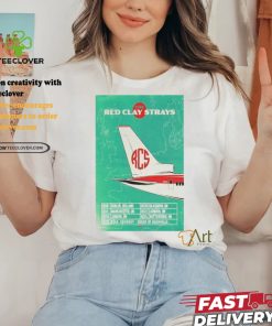 Official Red Clay Strays X Soundwaves Creative Tour 2024 Poster T Shirt
