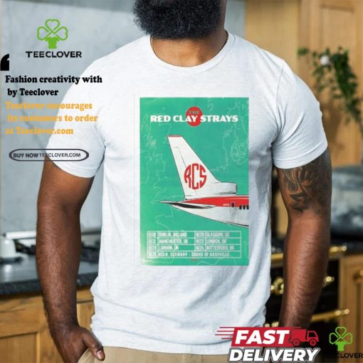 Official Red Clay Strays X Soundwaves Creative Tour 2024 Poster T Shirt