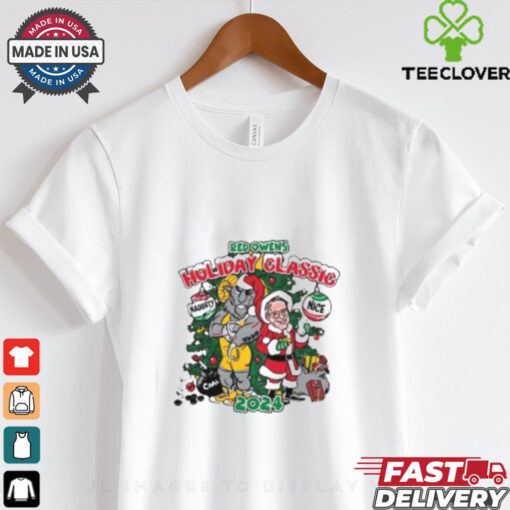 Official Red Owens Holiday Classic Naughty Or Nice Christmas 2024 t shirt