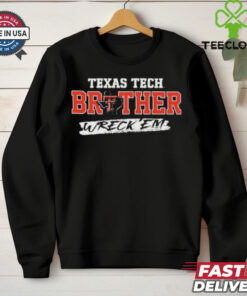 Official Red Raider Outfitter Texas Tech Brother Wreck Em T shirt