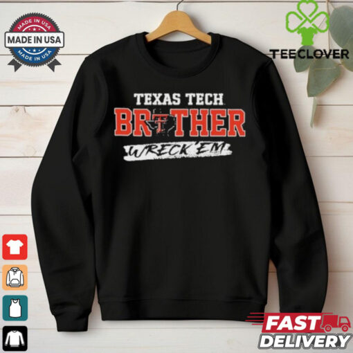 Official Red Raider Outfitter Texas Tech Brother Wreck Em T shirt