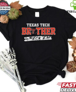 Official Red Raider Outfitter Texas Tech Brother Wreck Em T shirt