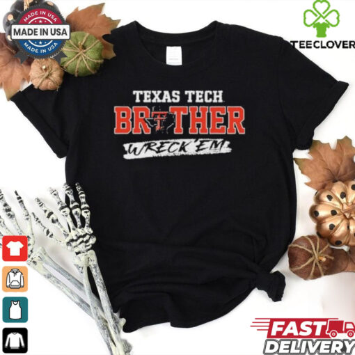Official Red Raider Outfitter Texas Tech Brother Wreck Em T shirt