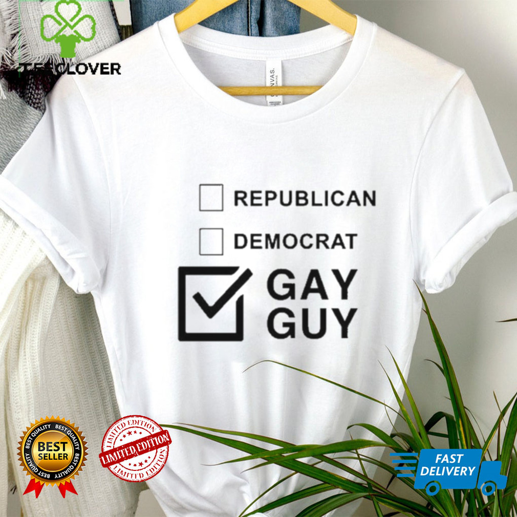 Official Republican Democrat Gay Guy shirt Official Republican Democrat Gay Guy shirt