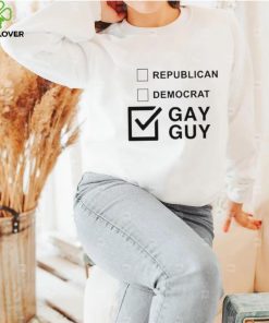 Official Republican Democrat Gay Guy shirt 3 Official Republican Democrat Gay Guy shirt