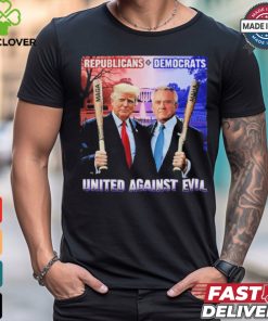 Official Republican Democrats United Against Evil Trump Kennedy T Shirt