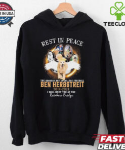 Official Rest In Peace The Goodest Boy In College Football Ben Herbstreit 2014 2024 I Will Meet You At The Rainbow Bridge t shirt