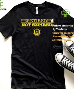 Official Retired Not Expired Soldier For Life T Shirt