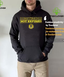 Official Retired Not Expired Soldier For Life T Shirt