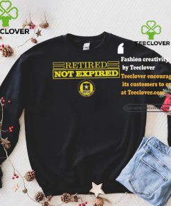 Official Retired Not Expired Soldier For Life T Shirt