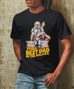 Official Retro Yoda Best Dad In The Galaxy Shirt