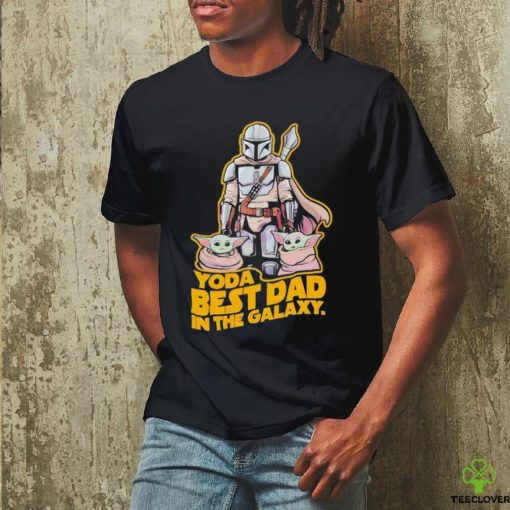 Official Retro Yoda Best Dad In The Galaxy Shirt