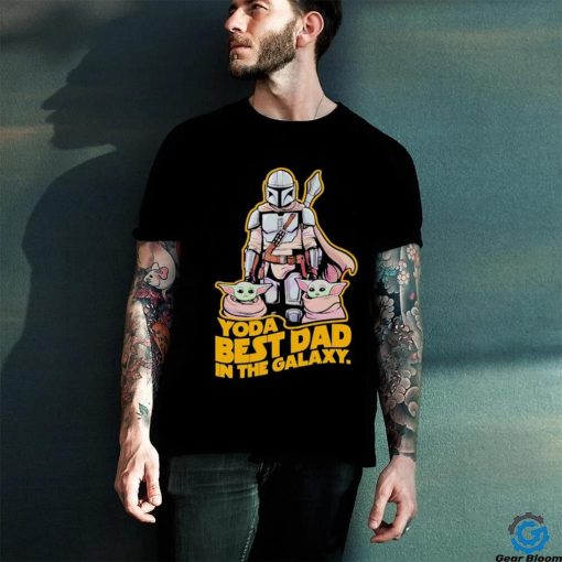 Official Retro Yoda Best Dad In The Galaxy Shirt