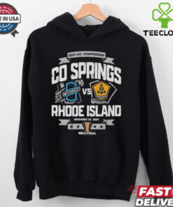 Official Rhode Island FC Vs Co Springs 2024 USL Championship Final Match Up Shirt