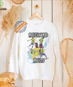 Official Richard Rios Vem Quebrando Cinturinha Shirt Colombian Football Player Copa America Champions Shirt 2024